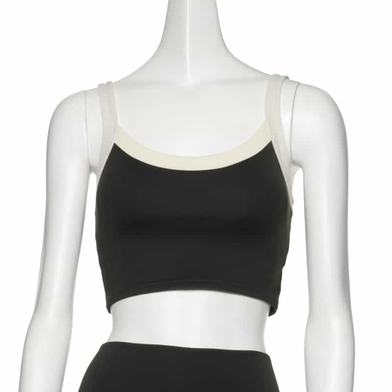 ORGANIC BASICS アクティブフローブラトップ BLACK