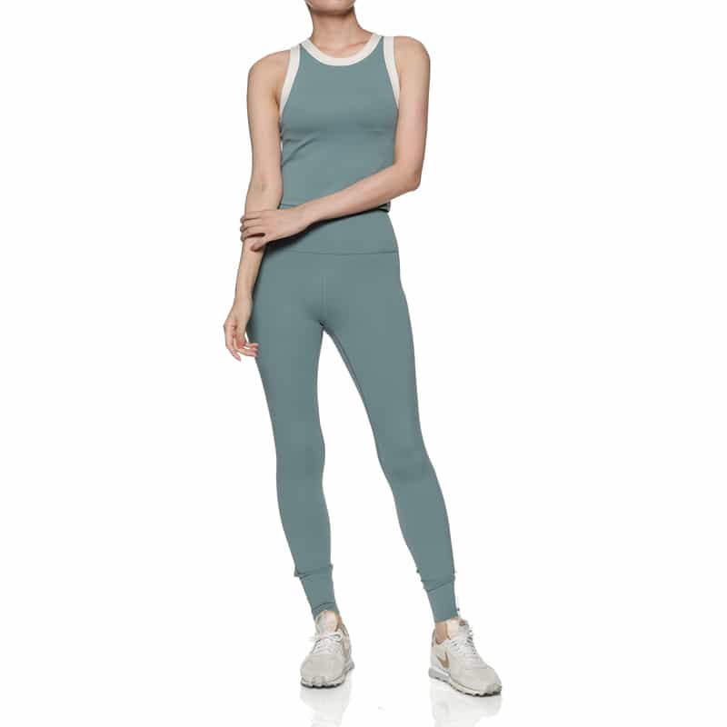 ORGANIC BASICS アクティブフロータンクトップ GREEN