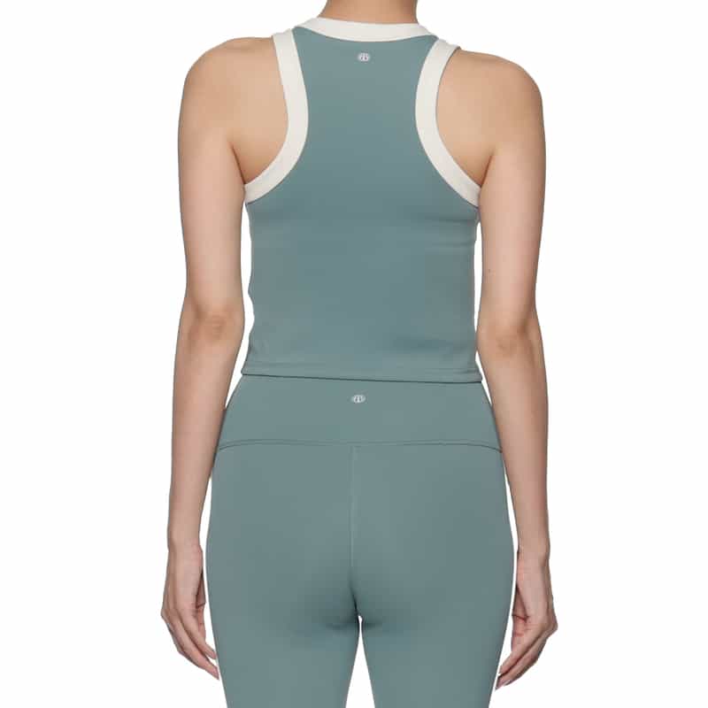 ORGANIC BASICS アクティブフロータンクトップ GREEN