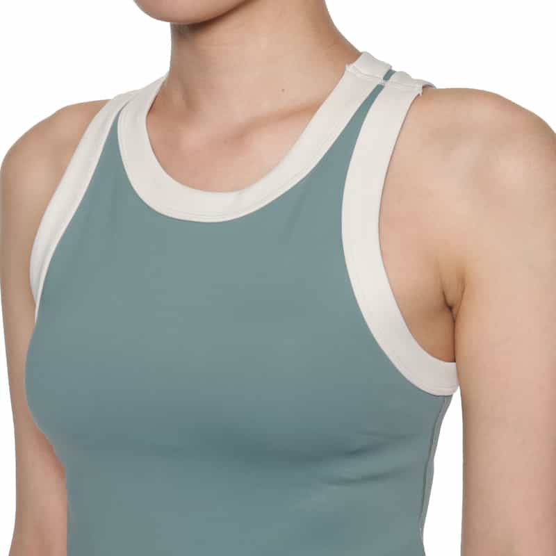 ORGANIC BASICS アクティブフロータンクトップ GREEN