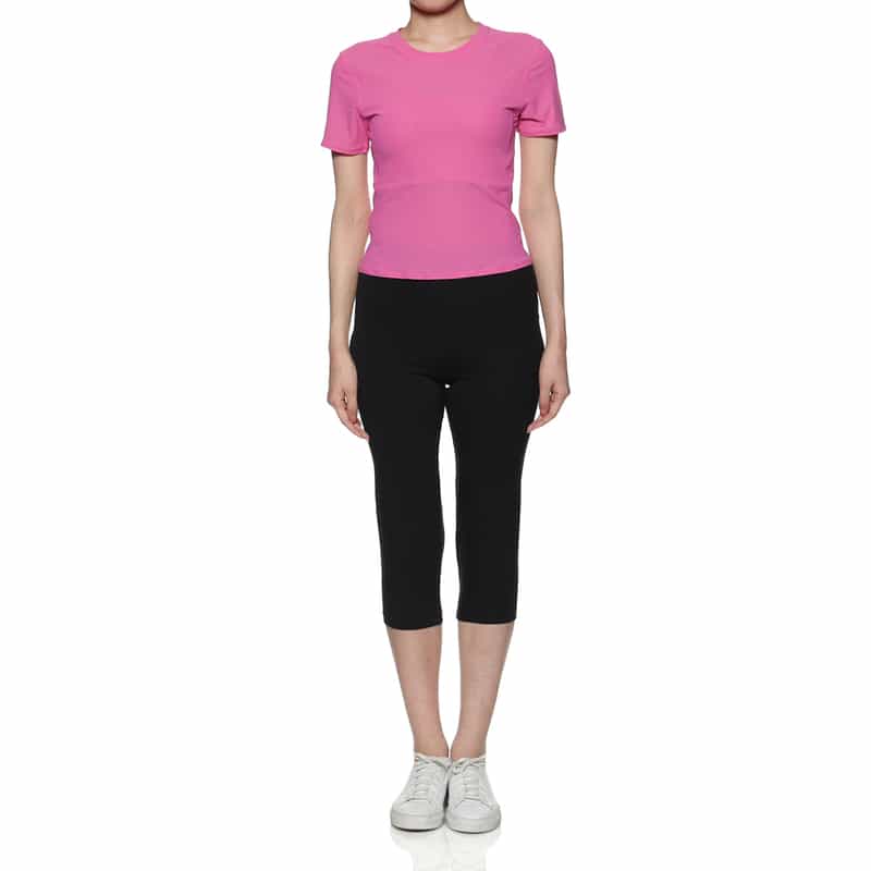 ORGANIC BASICS アクティブメッシュTシャツ PINK