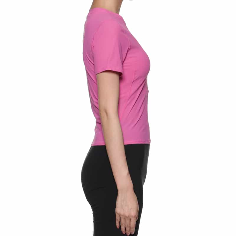 ORGANIC BASICS アクティブメッシュTシャツ PINK
