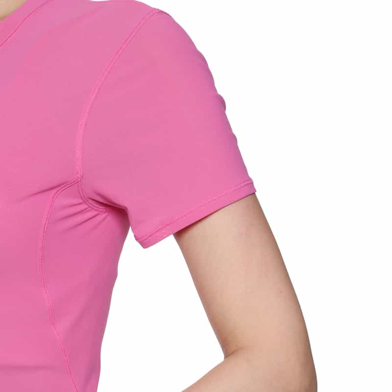 ORGANIC BASICS アクティブメッシュTシャツ PINK