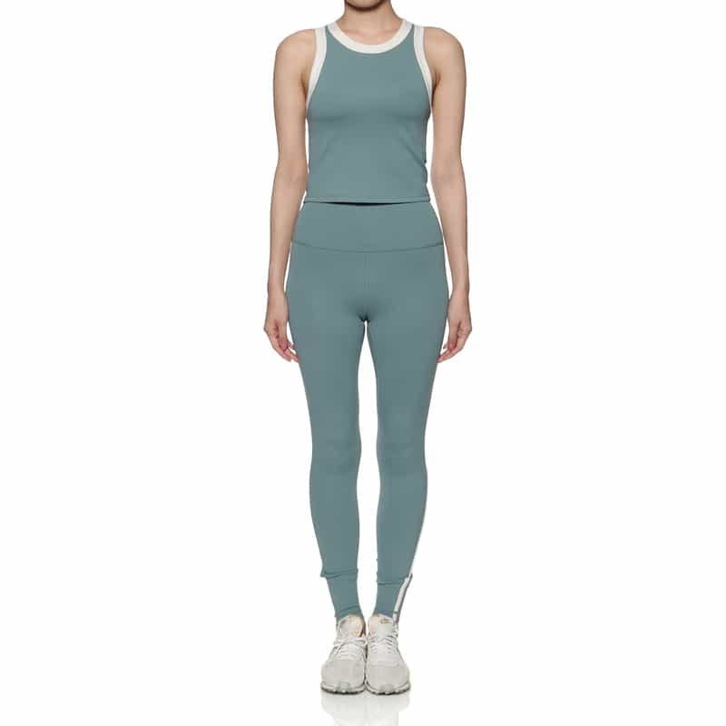 ORGANIC BASICS アクティブフローレギンス GREEN