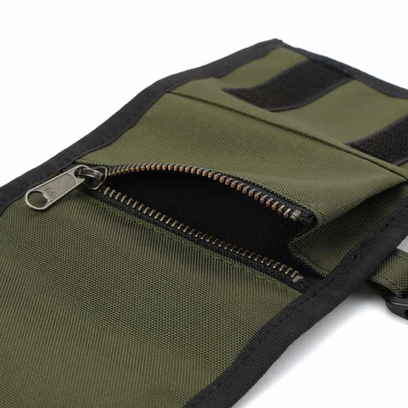 BARNEYS NEW YORK "BARNEYS" 三つ折りウォレット KHAKI