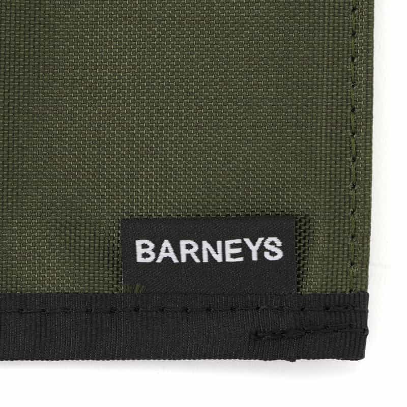BARNEYS NEW YORK "BARNEYS" 三つ折りウォレット KHAKI
