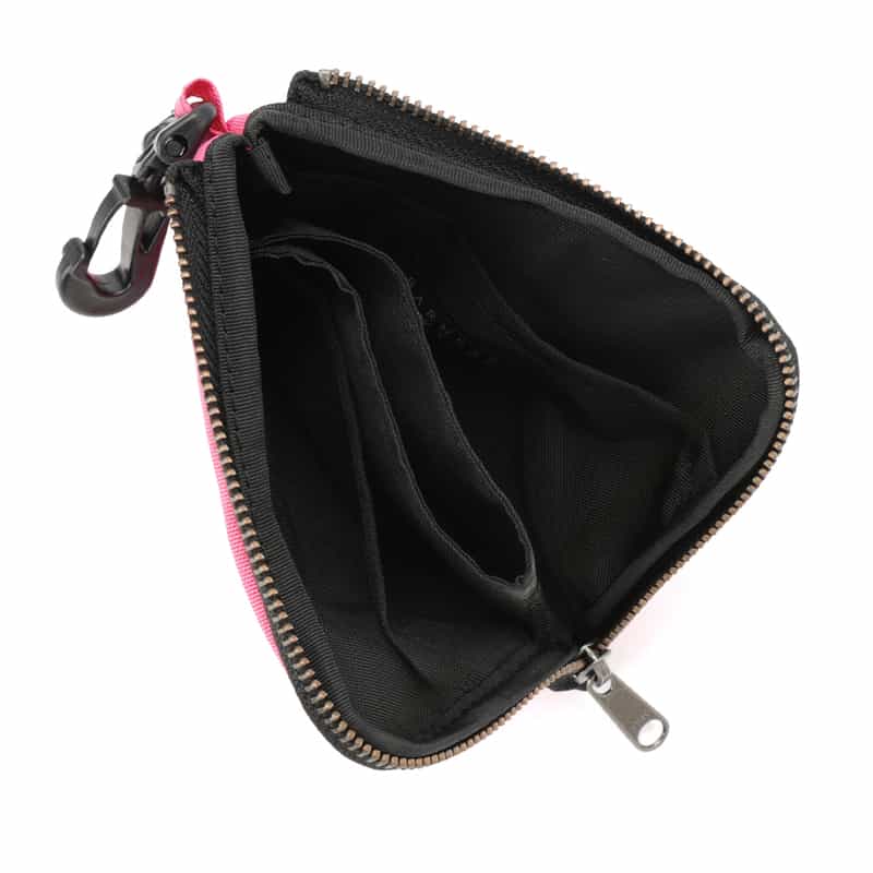 BARNEYS NEW YORK "BARNEYS" L字ジップウォレット PINK