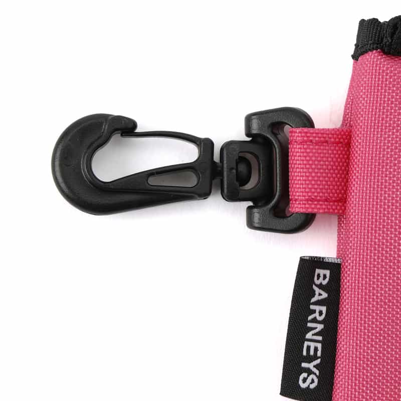 BARNEYS NEW YORK "BARNEYS" L字ジップウォレット PINK