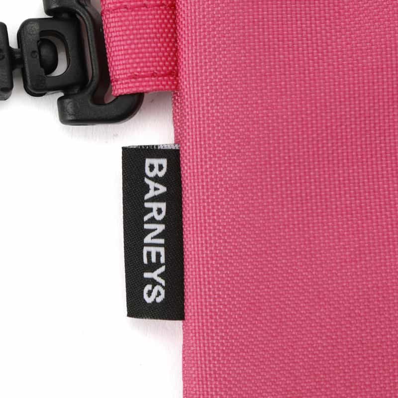 BARNEYS NEW YORK "BARNEYS" L字ジップウォレット PINK