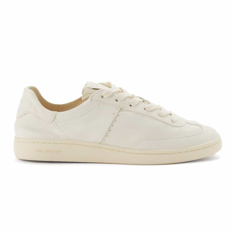 FOOT INDUSTRY FOOT INDUSTRY<フットインダストリー>レザースニーカー WHITE
