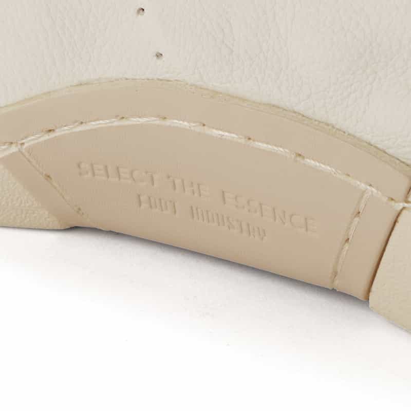 FOOT INDUSTRY FOOT INDUSTRY<フットインダストリー>レザースニーカー WHITE