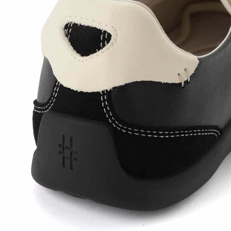 FOOT INDUSTRY FOOT INDUSTRY<フットインダストリー>レザースニーカー BLACK