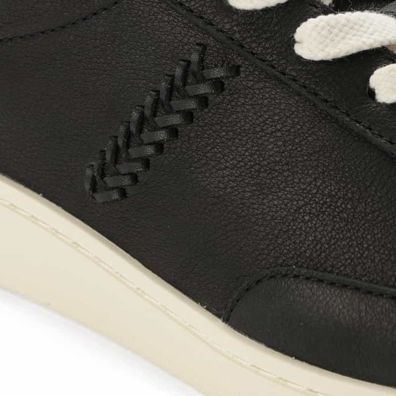 FOOT INDUSTRY FOOT INDUSTRY＜フットインダストリー＞バーニーズ　ニューヨーク限定レザースニーカー BLACK