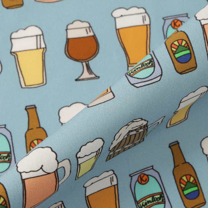 DIEFFE KINLOCH ハンカチ BLUE