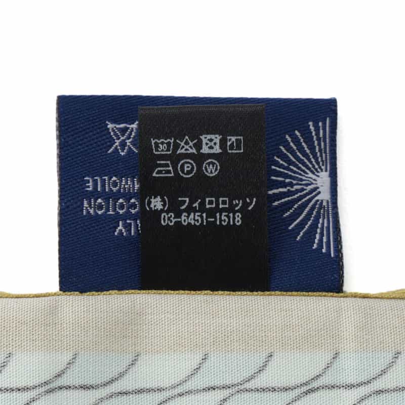 DIEFFE KINLOCH ハンカチ LIGHT GREEN