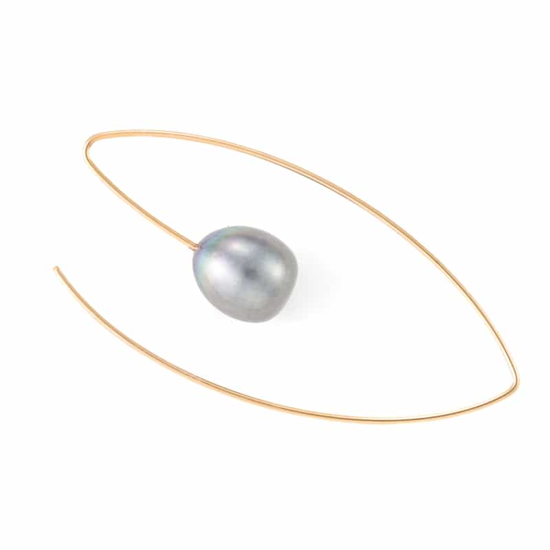 MOUNIR MOUNIR＜ムニール＞ピアス （パール） GRAY