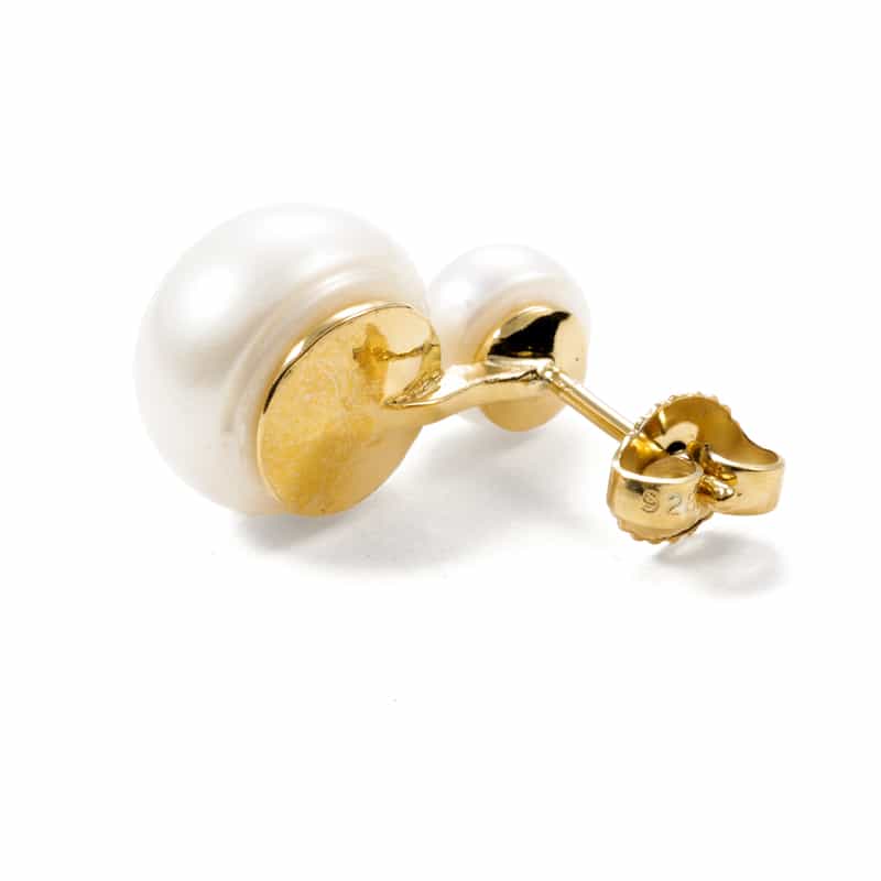 MOUNIR MOUNIR＜ムニール＞ピアス （パール） WHITE