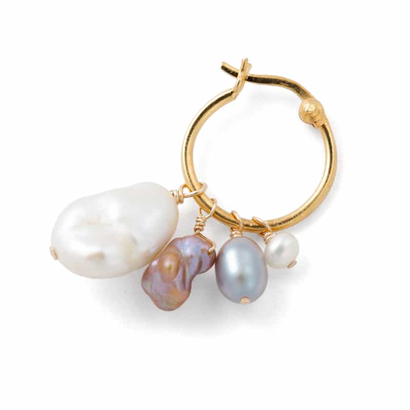 MOUNIR MOUNIR＜ムニール＞ピアス （パール） MULTICOLOR