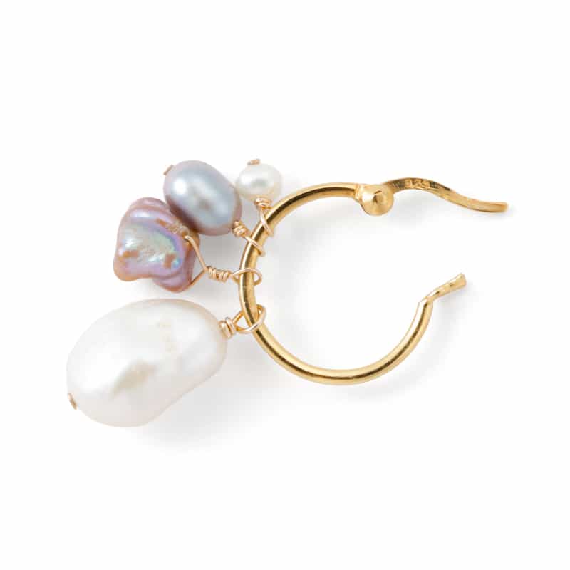 MOUNIR MOUNIR＜ムニール＞ピアス （パール） MULTICOLOR