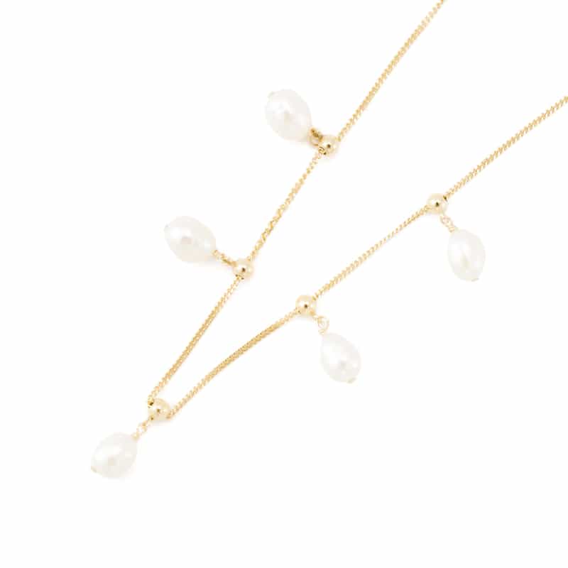 MOUNIR MOUNIR<ムニール>ネックレス (パール) WHITE