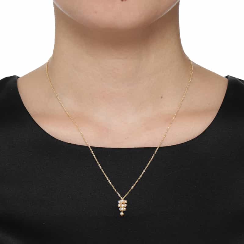 MOUNIR MOUNIR<ムニール>ネックレス (パール) WHITE