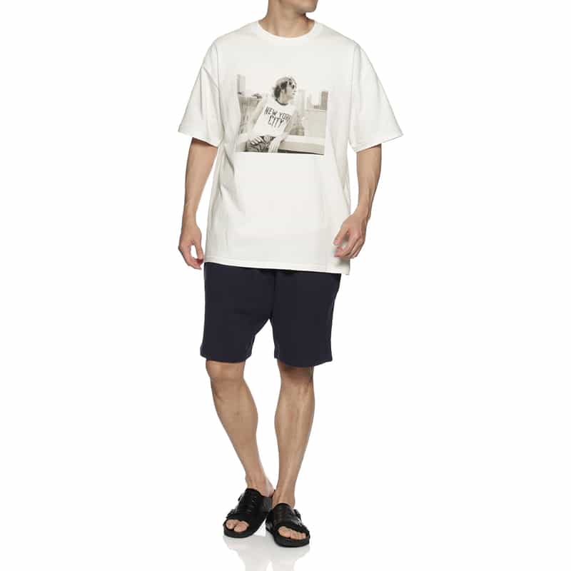 BARNEYS NEW YORK プリントTシャツ WHITE