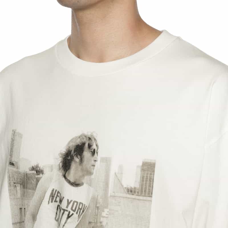 BARNEYS NEW YORK プリントTシャツ WHITE