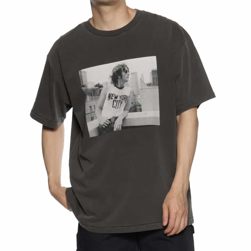 BARNEYS NEW YORK プリントTシャツ BLACK