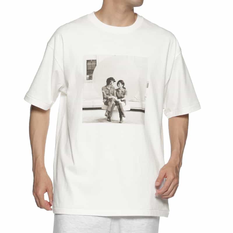BARNEYS NEW YORK プリントTシャツ WHITE