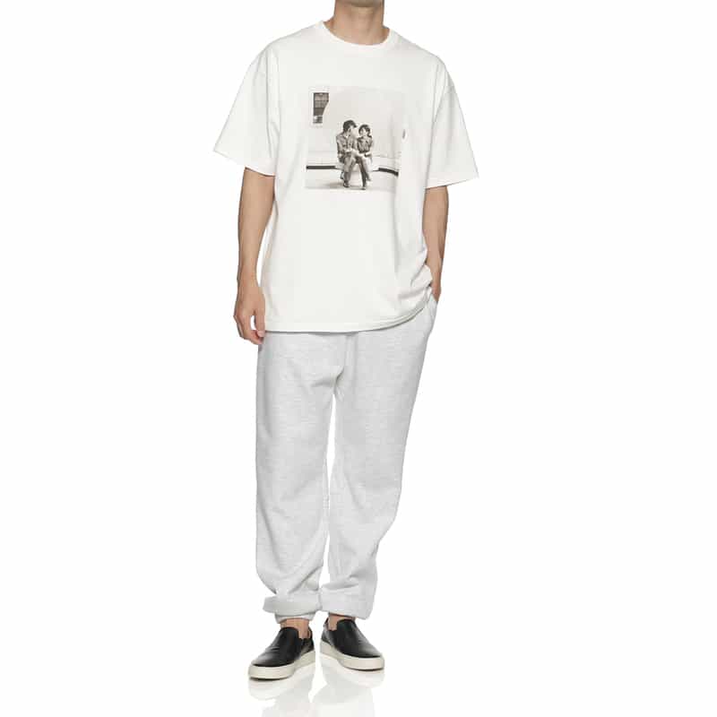BARNEYS NEW YORK プリントTシャツ WHITE