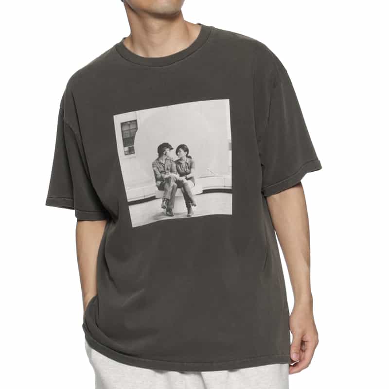 BARNEYS NEW YORK プリントTシャツ BLACK