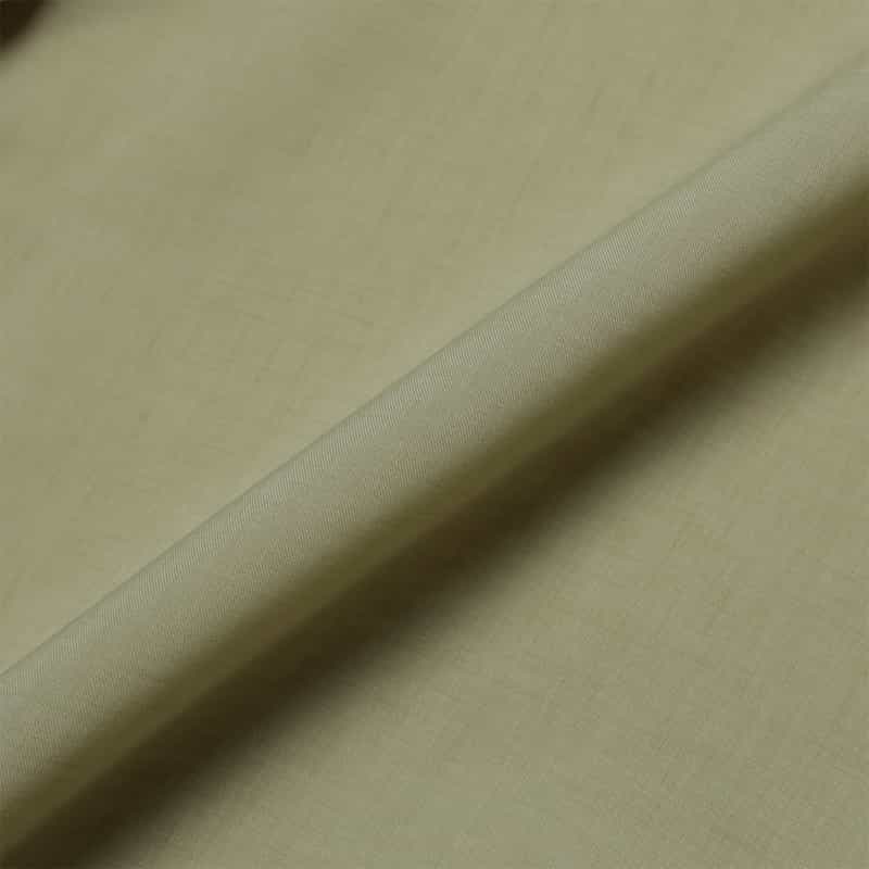 BARNEYS NEW YORK ウォッシャブル シアー素材シャツ KHAKI