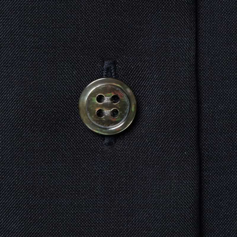 BARNEYS NEW YORK ウォッシャブル シアー素材シャツ NAVY