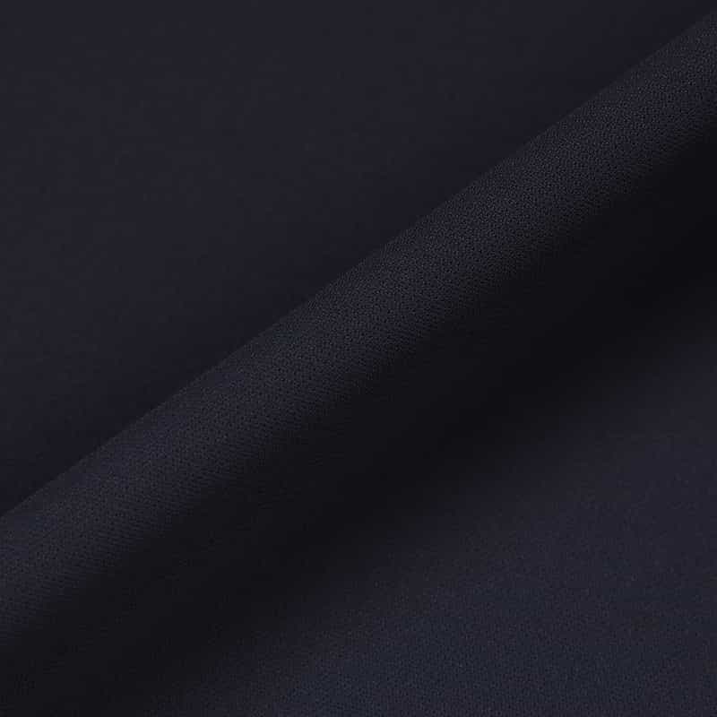 BARNEYS NEW YORK ウォッシャブル ラグランスリーブ ベルテッドドレス NAVY