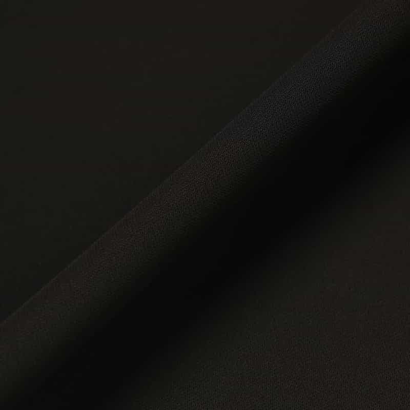 BARNEYS NEW YORK ウォッシャブル ラグランスリーブ ベルテッドドレス BLACK