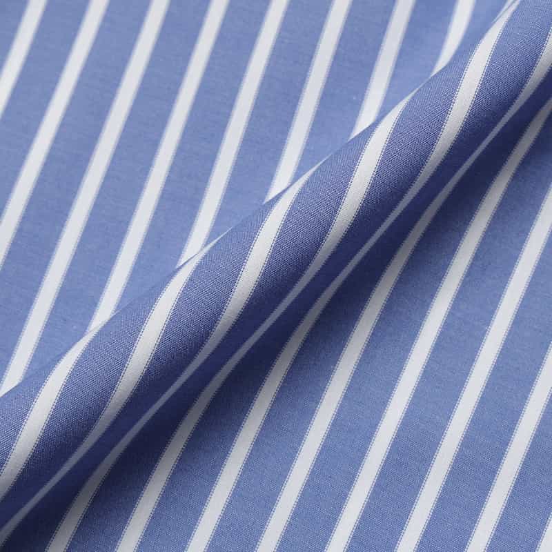 BARNEYS NEW YORK ウォッシャブル アシンメトリーデザインシャツ BLUE