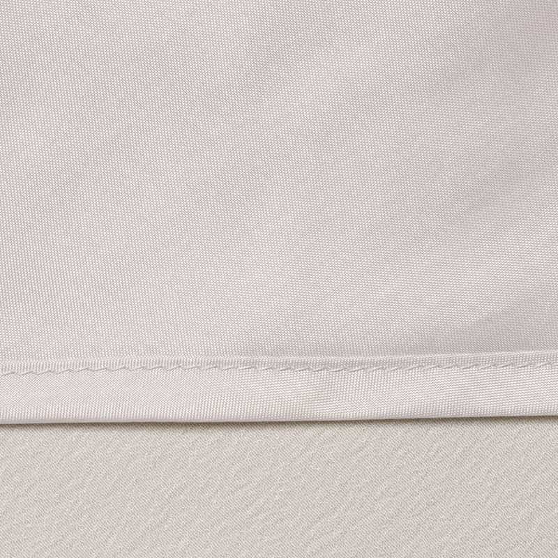 BARNEYS NEW YORK ウォッシャブル サテンロングスカート GRAY