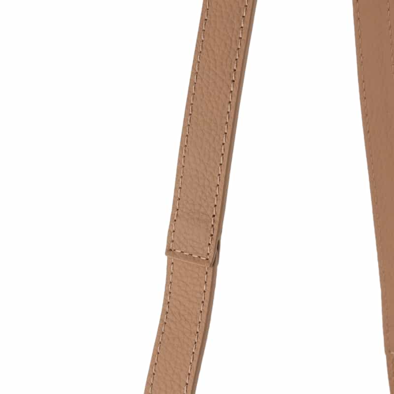 BARNEYS NEW YORK 縦型スクエアレザートートバッグ BEIGE