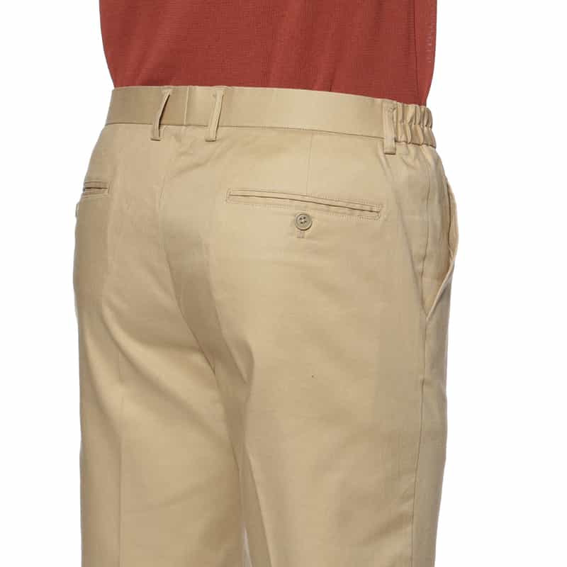 BARNEYS NEW YORK ウォッシャブル ストレッチ素材ショーツ BEIGE