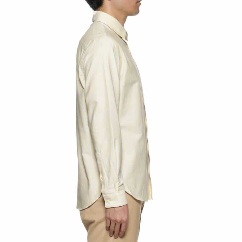 FIGARET FIGARET＜フィガレ＞"AUGUSTE" レギュラーカラーシャツ YELLOW