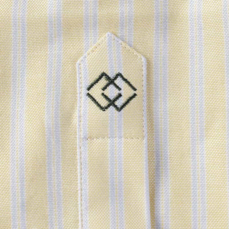 FIGARET FIGARET＜フィガレ＞"AUGUSTE" レギュラーカラーシャツ YELLOW