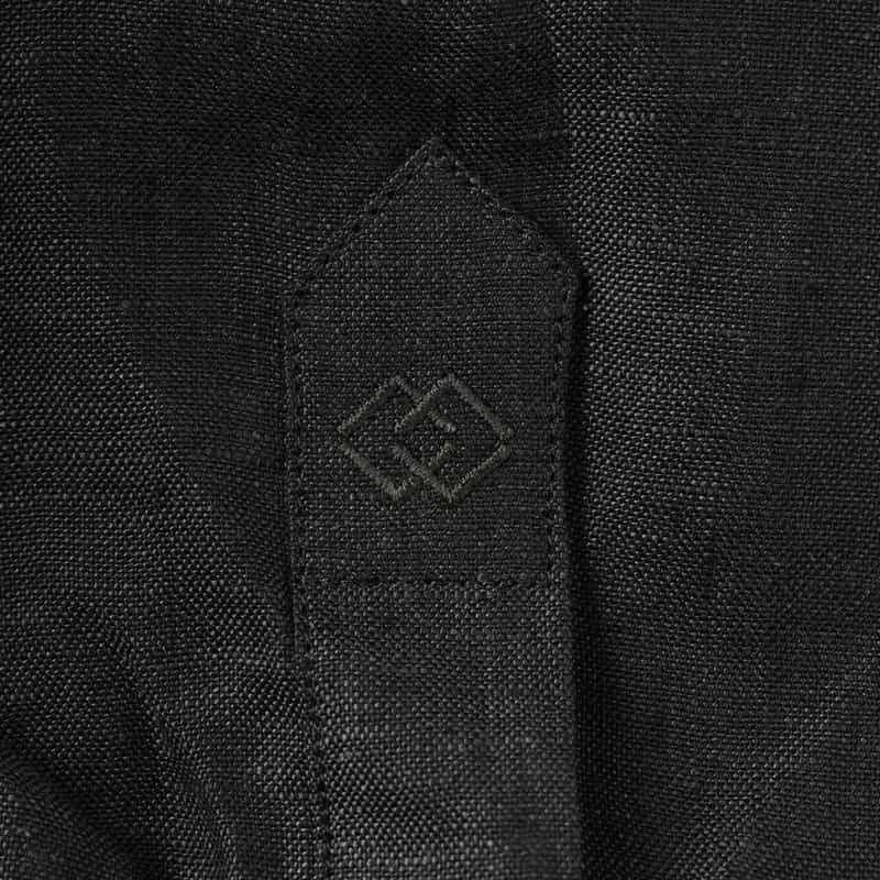 FIGARET FIGARET＜フィガレ＞"CARL" リネンシャツ（日本サイズ） DARK GRAY