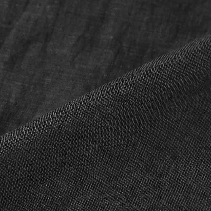 FIGARET FIGARET＜フィガレ＞"CARL" リネンシャツ（日本サイズ） DARK GRAY