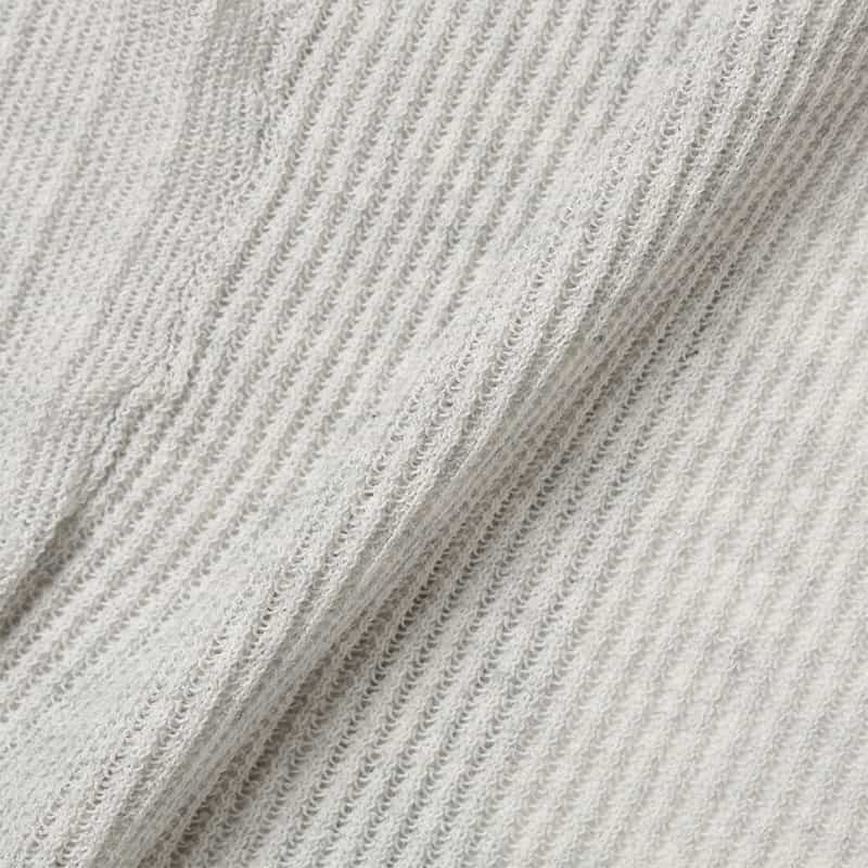 BARNEYS NEW YORK ウォッシャブル ノースリーブニットベスト GRAY