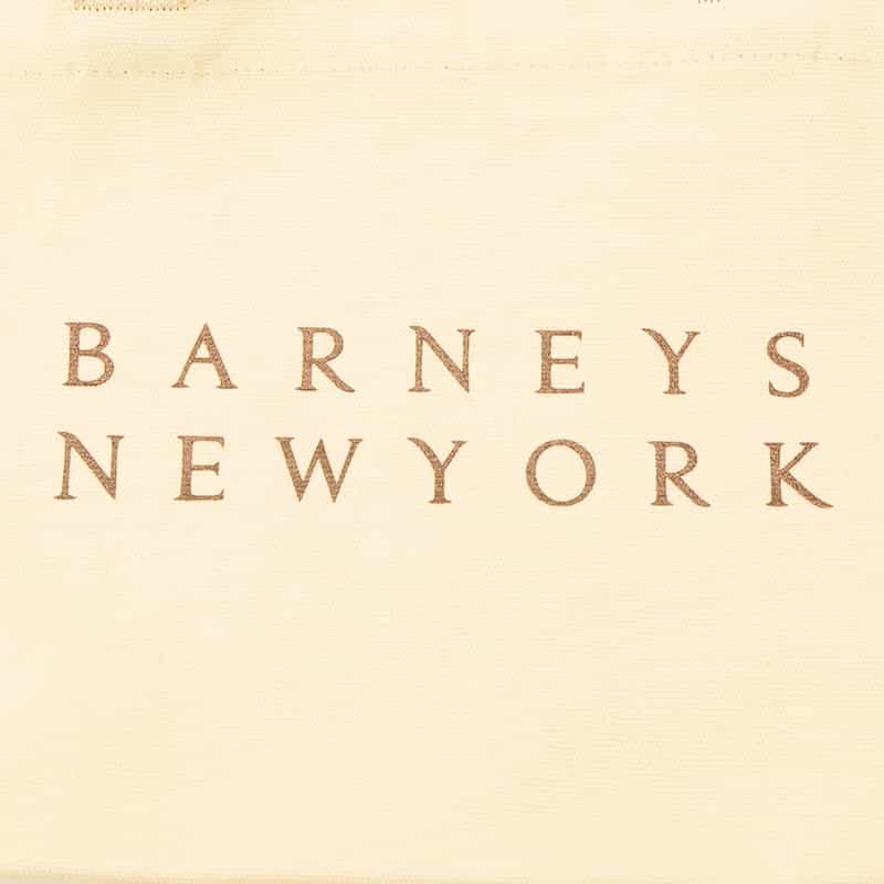 BARNEYS NEW YORK ロゴ トートバッグ （S） IVORY