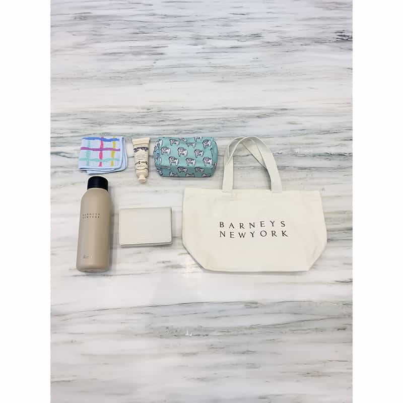 BARNEYS NEW YORK ロゴ トートバッグ （S） IVORY