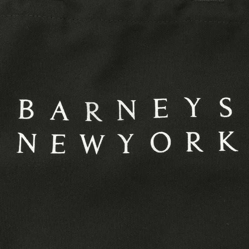 BARNEYS NEW YORK ロゴ トートバッグ （S） BLACK