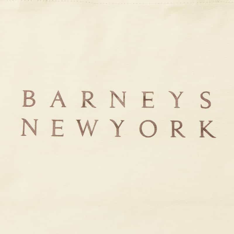 BARNEYS NEW YORK ロゴ トートバッグ （M） IVORY