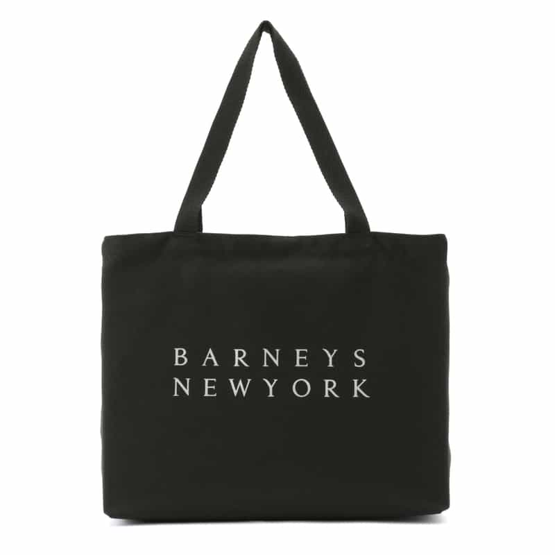 BARNEYS NEW YORK ロゴ トートバッグ （M） BLACK
