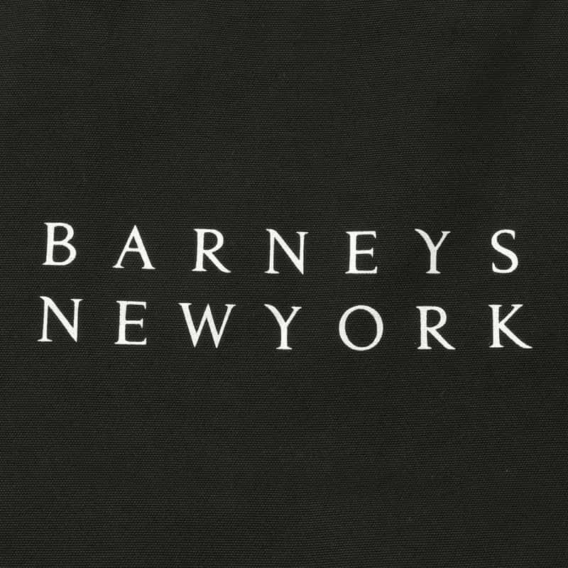 BARNEYS NEW YORK ロゴ トートバッグ （M） BLACK